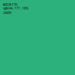 #2CB17D - Jade Color Image