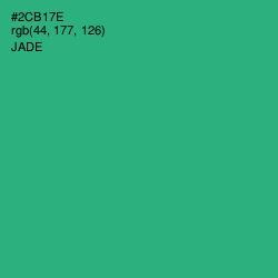 #2CB17E - Jade Color Image