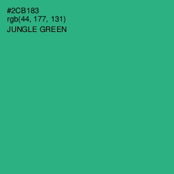 #2CB183 - Jungle Green Color Image