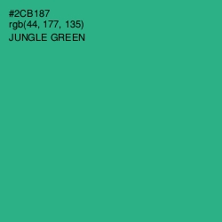 #2CB187 - Jungle Green Color Image