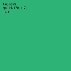 #2CB375 - Jade Color Image