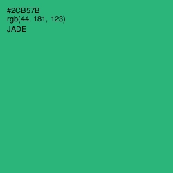 #2CB57B - Jade Color Image