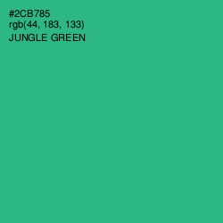 #2CB785 - Jungle Green Color Image