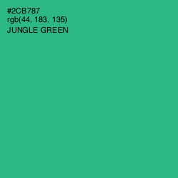 #2CB787 - Jungle Green Color Image