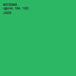 #2CB866 - Jade Color Image