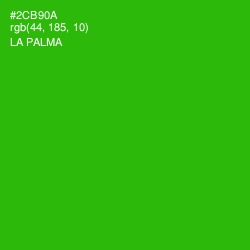 #2CB90A - La Palma Color Image