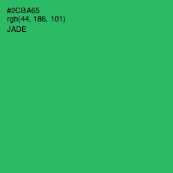 #2CBA65 - Jade Color Image