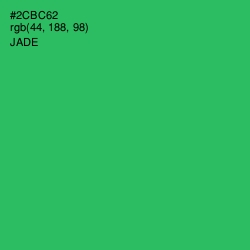#2CBC62 - Jade Color Image