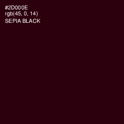 #2D000E - Sepia Black Color Image