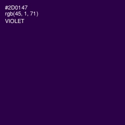 #2D0147 - Violet Color Image