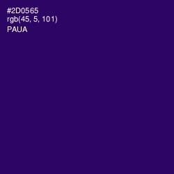 #2D0565 - Paua Color Image