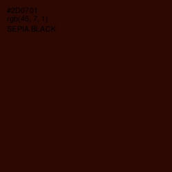 #2D0701 - Sepia Black Color Image