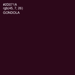 #2D071A - Gondola Color Image