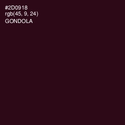 #2D0918 - Gondola Color Image
