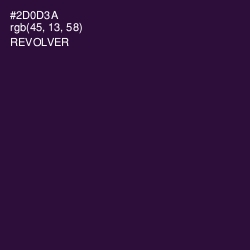 #2D0D3A - Revolver Color Image
