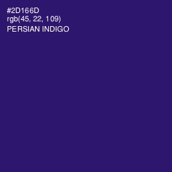 #2D166D - Persian Indigo Color Image