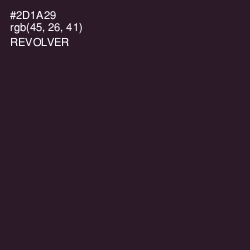 #2D1A29 - Revolver Color Image