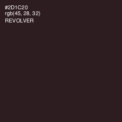 #2D1C20 - Revolver Color Image