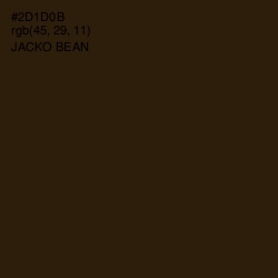 #2D1D0B - Jacko Bean Color Image