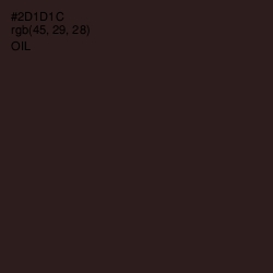 #2D1D1C - Oil Color Image