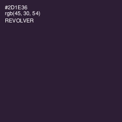 #2D1E36 - Revolver Color Image