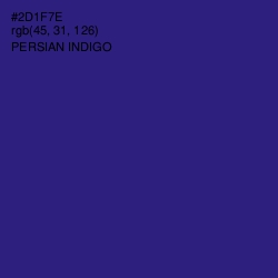 #2D1F7E - Persian Indigo Color Image