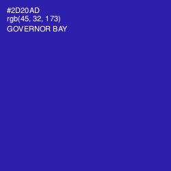 #2D20AD - Governor Bay Color Image