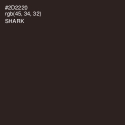#2D2220 - Shark Color Image