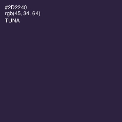 #2D2240 - Tuna Color Image