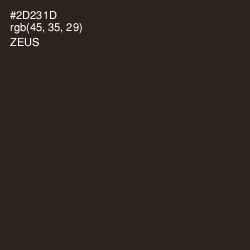 #2D231D - Zeus Color Image