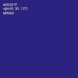 #2D237F - Minsk Color Image