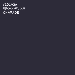 #2D2A3A - Charade Color Image