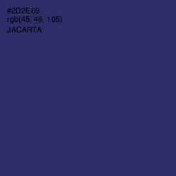 #2D2E69 - Jacarta Color Image