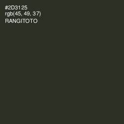 #2D3125 - Rangitoto Color Image