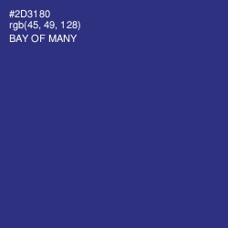 #2D3180 - Bay of Many Color Image