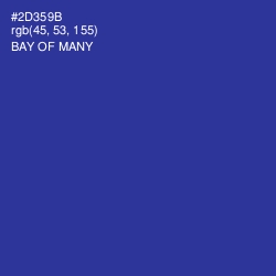 #2D359B - Bay of Many Color Image