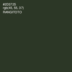 #2D3725 - Rangitoto Color Image