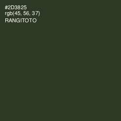 #2D3825 - Rangitoto Color Image