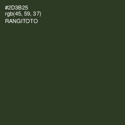 #2D3B25 - Rangitoto Color Image