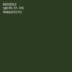 #2D3D22 - Rangitoto Color Image