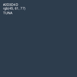 #2D3D4D - Tuna Color Image