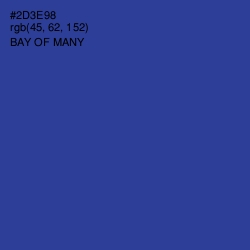 #2D3E98 - Bay of Many Color Image