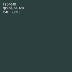 #2D4040 - Cape Cod Color Image