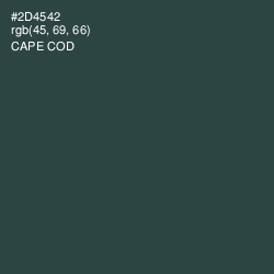 #2D4542 - Cape Cod Color Image