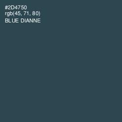 #2D4750 - Blue Dianne Color Image