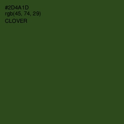 #2D4A1D - Clover Color Image