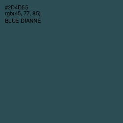 #2D4D55 - Blue Dianne Color Image