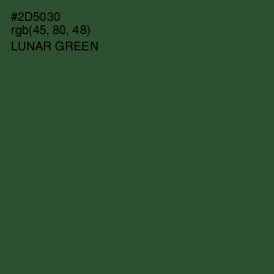 #2D5030 - Lunar Green Color Image