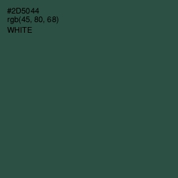 #2D5044 - Plantation Color Image