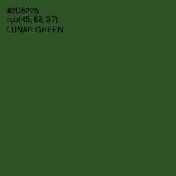 #2D5225 - Lunar Green Color Image